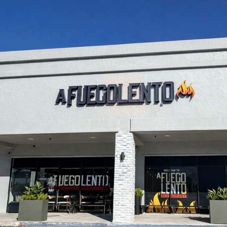 Welcome to A Fuego Lento Restaurant