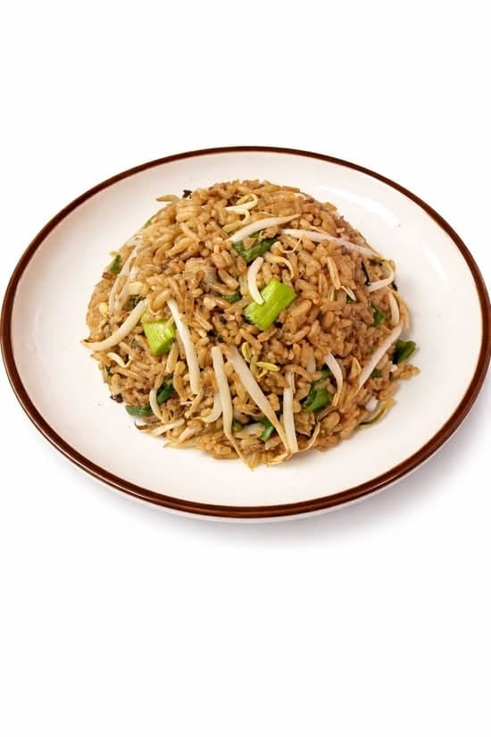 House fried rice tray.